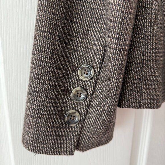 Eddie Bauer Tweed Blazer 8 Tall - Picture 4 of 5
